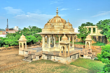 Gaitor burial place  near Jaipur, Rajasthan, India 