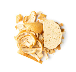 Bread Crusts, Crumbs or Crushed Rusk Crumbs