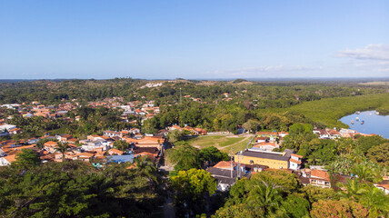 Obraz premium Ilha de Boipeba Vista de Cima