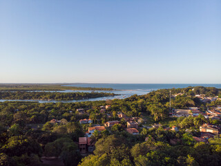 Ilha de Boipeba Vista de Cima