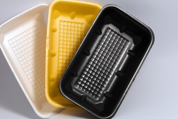 Food box isolated on white background.