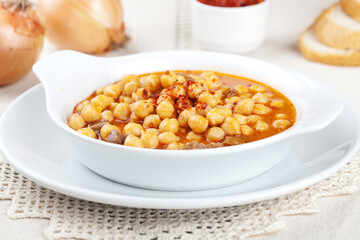 chickpea with meat