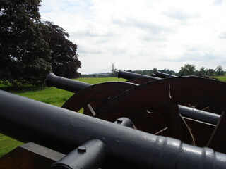 old cannon in the museum