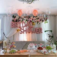 Bridal shower party
