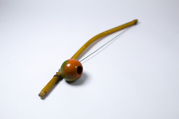 Berimbau. Capoeira musical instrument in Brazil