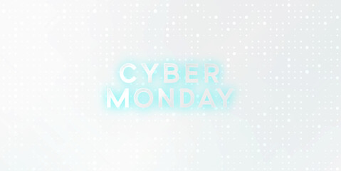Cyber Monday Sale Banner Design