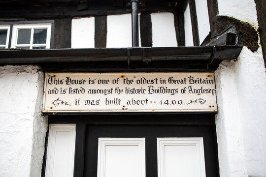 One of the Oldest Buildings in Great Britain in Beaumaris, Wales