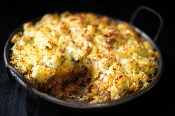 rustic english cottage shepherd pie comfort food