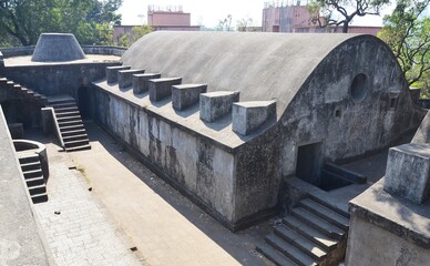 sewri fortress in mumbai maharshtra