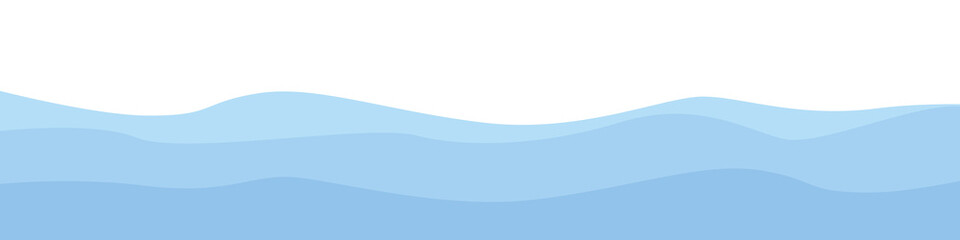 Water waves background. Vector illustration
