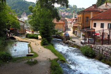 Fototapeta na wymiar City of Travnik, Bosnia and Herzegovina