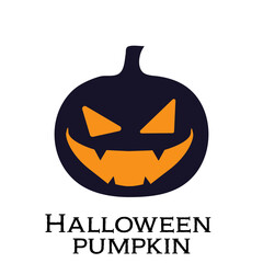 Scary and funny faces of Halloween pumpkin or ghost set on white background . Vector collection.