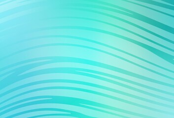 Light Green vector background with wry lines.