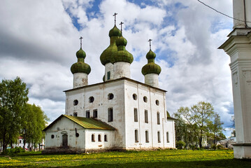 Fototapeta na wymiar The Baptist Church in Kargopol, Arkhangelsk region
