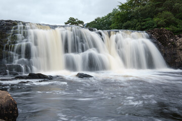 Fototapeta premium Aasleagh Falls, Mayo, Ireland