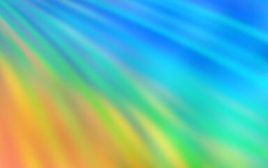 Light Blue, Yellow vector layout with flat lines. Blurred decorative design in simple style with lines. Pattern for ad, booklets, leaflets.