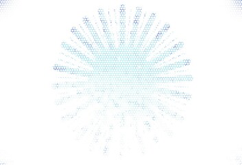 Obraz premium Light vector template with crystals, triangles.