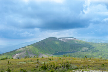Obraz premium Beautiful mountain landscape in the Republic of Khakassia. Eastern Siberia, Russia