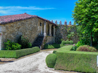 old stone house