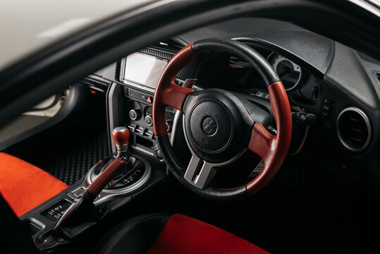 BANGKOK, THAILAND &ndash; June 4, 2019: Toyota 86, RWD sports car codeveloped by Toyota and Subaru, Japanese automobile manufacturer