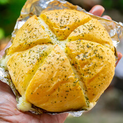Korean Cream Creese Garlic Bread Indonesia