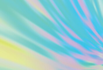 Light Blue, Green vector blurred and colored pattern.