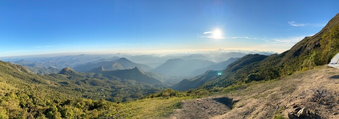 Fototapeta premium panorama of the mountains
