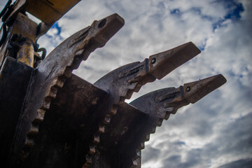 Fototapeta premium Excavator Bucket