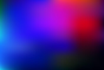 Dark Blue, Red vector blurred bright texture.
