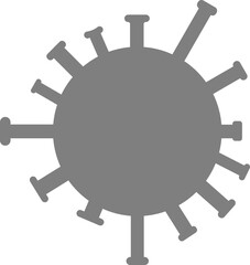 Icon COVID-19 virus. Vector image.