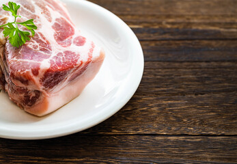 豚肩ロース肉　ブロック