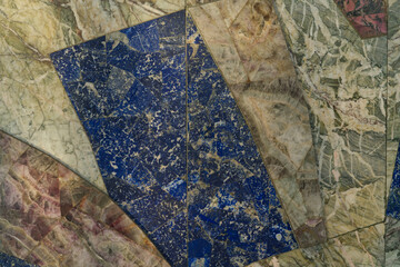 blue and white marble