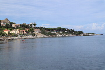 village on the beach