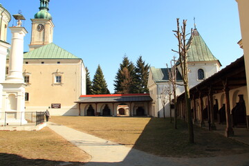 Bazylika i klasztor oo. Bernardynów w Leżajsku - obrazy, fototapety, plakaty