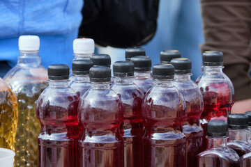 Wine on sale fair in a plastic bottle