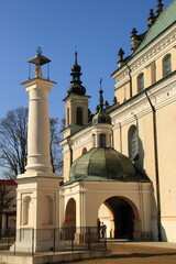 Obraz premium Bazylika i klasztor oo. Bernardynów w Leżajsku