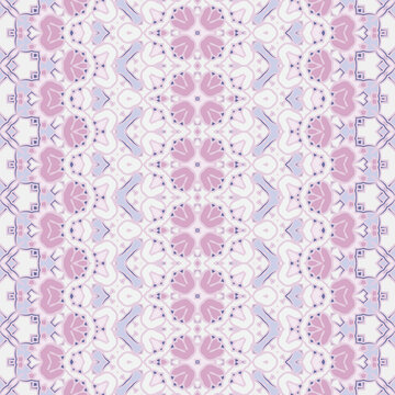 Trendy bright color seamless horizontal pattern in violet gray for decoration, paper, tiles, textiles, carpet, pillows. Home decor, interior design, cloth design. Ribbons.