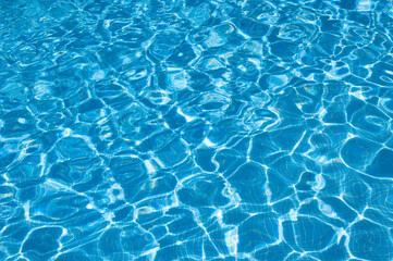 Obraz premium blue pool water swimming