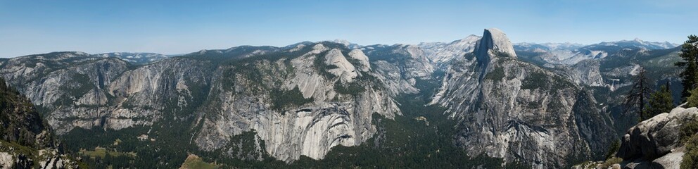 View from Glacier Point Panoramic