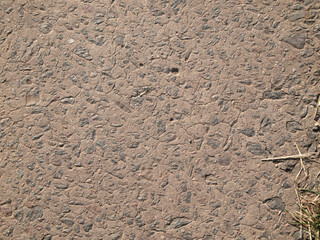 The old road of pebbles