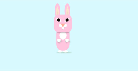 Pink rabbit © Кристина Баринова 