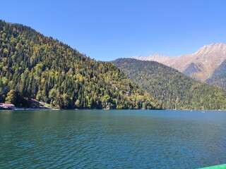 lake, lake in the mountains