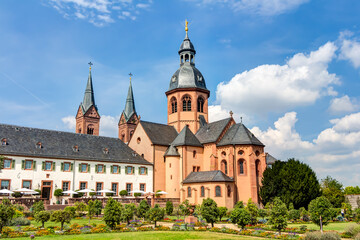 Kloster Seligenstadt im Kreis Offenbach in Hessen