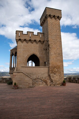 Medieval castle in navarra, Spain