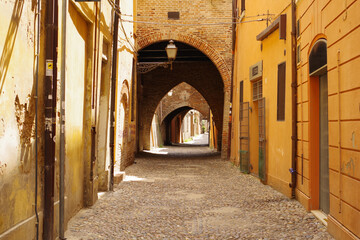 Ballade dans Ferrare, Italie