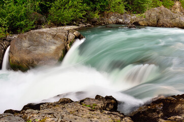 Cheakamus River Waterfall