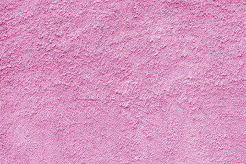 Abstract rough pink texture. Architectural abstract background. Plastered building wall.