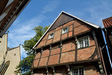 altstadt in warendorf, westfalen