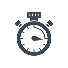 Campaign Timing Related Vector Glyph Icon. Isolated on White Background. Vector Illustration.