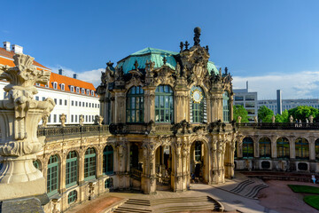 Naklejka na ściany i meble Zwinger a palace in Dresden
